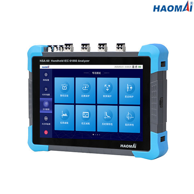 Φορητό IEC 61850 εξεταστικό σύστημα Ultraportable ηλεκτρονόμων ελαφρύ